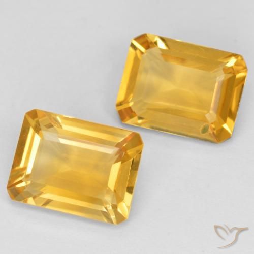 Shop natural 2.55ct ゴールドオレンジ シトリン gems, 八角形 / エメラルドカット, from ブラジル at GemSelect. In stock, global shipping!