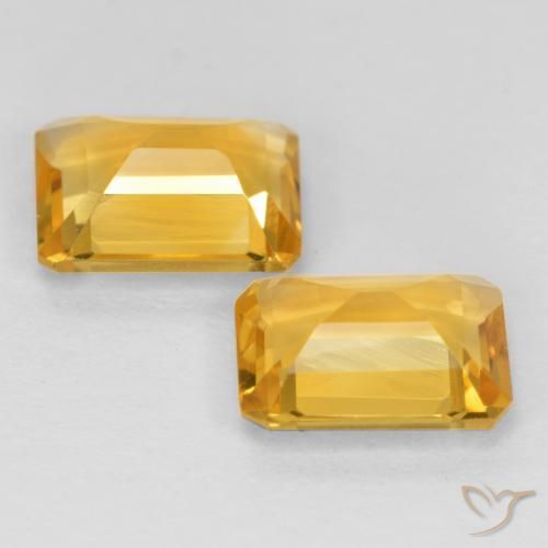 Shop natural 2.55ct ゴールドオレンジ シトリン gems, 八角形 / エメラルドカット, from ブラジル at GemSelect. In stock, global shipping!