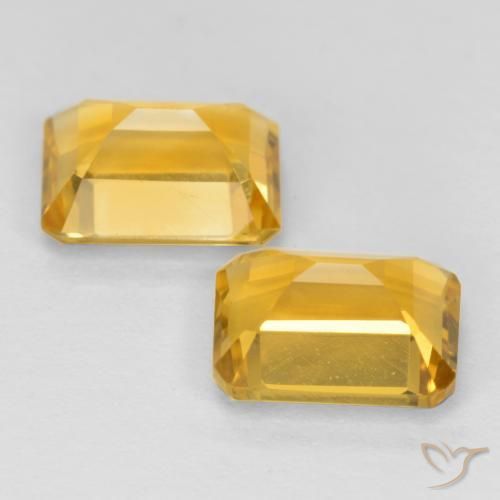 Shop natural 3.09ct ミディアムゴールデン シトリン gems, 八角形 / エメラルドカット, from ブラジル at GemSelect. In stock, global shipping!