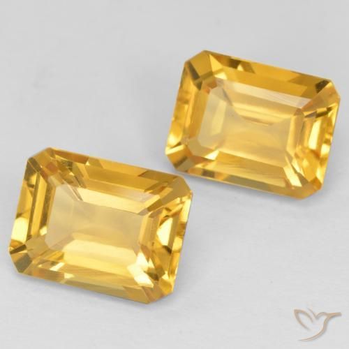 Shop natural 3.02ct ミディアムゴールデン シトリン gems, 八角形 / エメラルドカット, from ブラジル at GemSelect. In stock, global shipping!
