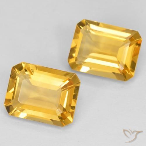 Shop natural 2.83ct ミディアムゴールデン シトリン gems, 八角形 / エメラルドカット, from ブラジル at GemSelect. In stock, global shipping!