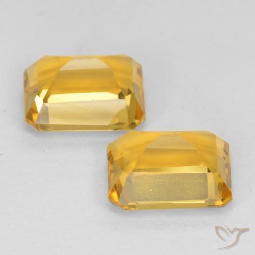 Shop natural 3.16ct ゴールド シトリン gems, 八角形 / エメラルドカット, from ブラジル at GemSelect. In stock, global shipping!