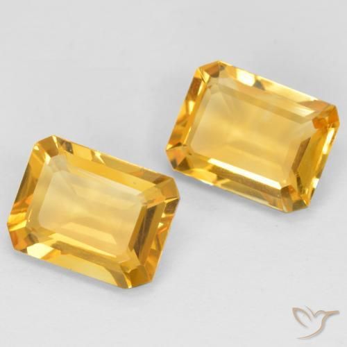 Shop natural 2.61ct ゴールドオレンジ シトリン gems, 八角形 / エメラルドカット, from ブラジル at GemSelect. In stock, global shipping!
