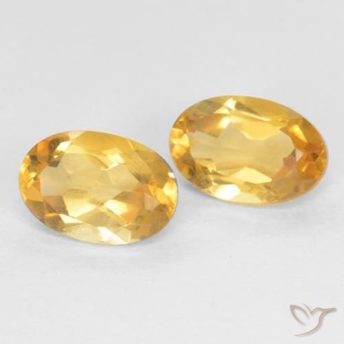 Shop natural 0.85ct ミディアムゴールド シトリン gems, 楕円形, from ブラジル at GemSelect. In stock, global shipping!