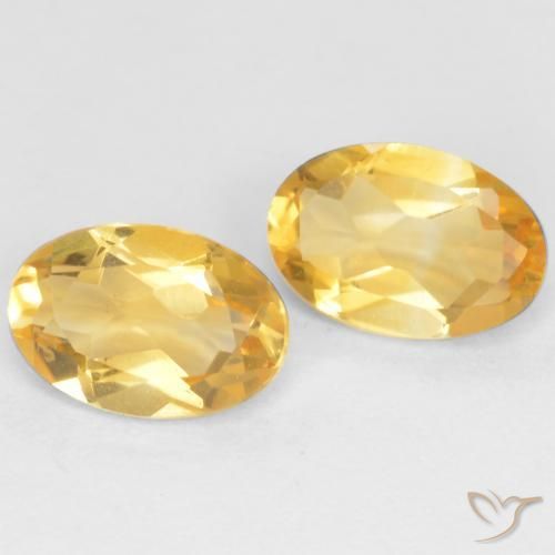 Shop natural 0.79ct ミディアムゴールド シトリン gems, 楕円形, from ブラジル at GemSelect. In stock, global shipping!