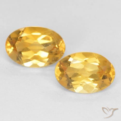 Shop natural 0.78ct ゴールド シトリン gems, 楕円形, from ブラジル at GemSelect. In stock, global shipping!