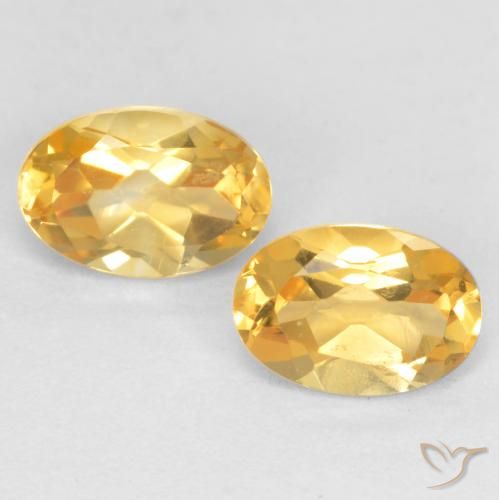 Shop natural 0.83ct ミディアムゴールド シトリン gems, 楕円形, from ブラジル at GemSelect. In stock, global shipping!
