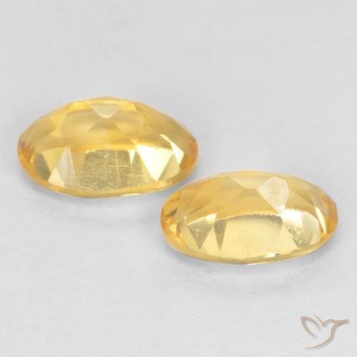 Shop natural 0.83ct ミディアムゴールド シトリン gems, 楕円形, from ブラジル at GemSelect. In stock, global shipping!