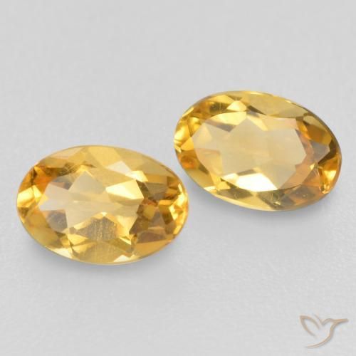 Shop natural 0.83ct ミディアムゴールデン シトリン gems, 楕円形, from ブラジル at GemSelect. In stock, global shipping!