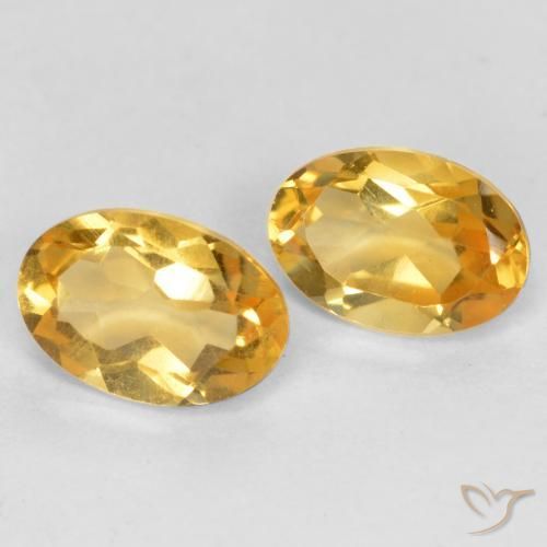 Shop natural 0.75ct ミディアム薄いオレンジゴールド シトリン gems, 楕円形, from ブラジル at GemSelect. In stock, global shipping!