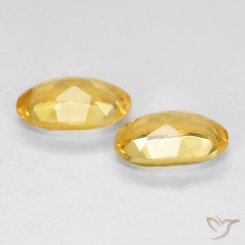 Shop natural 0.74ct ゴールドオレンジ シトリン gems, 楕円形, from ブラジル at GemSelect. In stock, global shipping!
