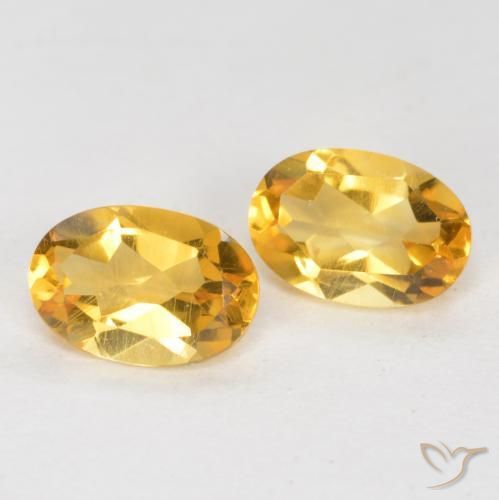 Shop natural 0.81ct 濃いゴールデンオレンジ シトリン gems, 楕円形, from ブラジル at GemSelect. In stock, global shipping!