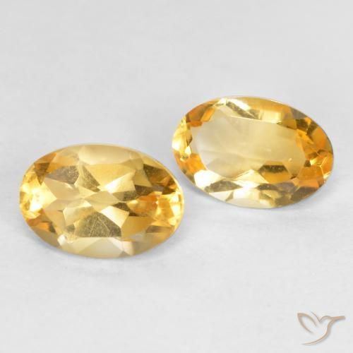Shop natural 0.75ct ミディアムダークゴールデン シトリン gems, 楕円形, from ブラジル at GemSelect. In stock, global shipping!