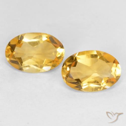 Shop natural 0.72ct ゴールドオレンジ シトリン gems, 楕円形, from ブラジル at GemSelect. In stock, global shipping!