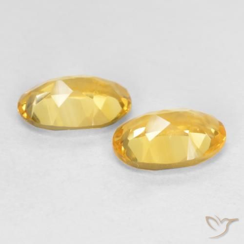 Shop natural 0.72ct ゴールドオレンジ シトリン gems, 楕円形, from ブラジル at GemSelect. In stock, global shipping!