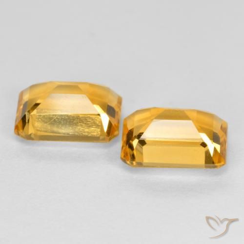 Shop natural 2.85ct オレンジゴールド シトリン gems, 八角形 / エメラルドカット, from ブラジル at GemSelect. In stock, global shipping!