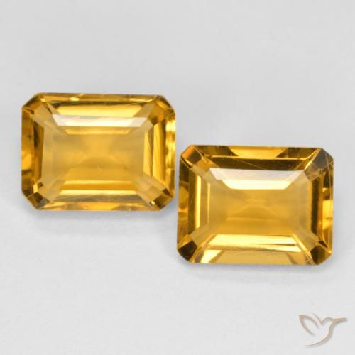 Shop natural 2.93ct ミディアムオレンジゴールド シトリン gems, 八角形 / エメラルドカット, from ブラジル at GemSelect. In stock, global shipping!
