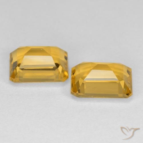 Shop natural 3.02ct ゴールド シトリン gems, 八角形 / エメラルドカット, from ブラジル at GemSelect. In stock, global shipping!