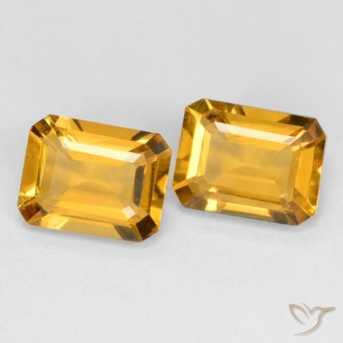Shop natural 2.67ct オレンジゴールド シトリン gems, 八角形 / エメラルドカット, from ブラジル at GemSelect. In stock, global shipping!