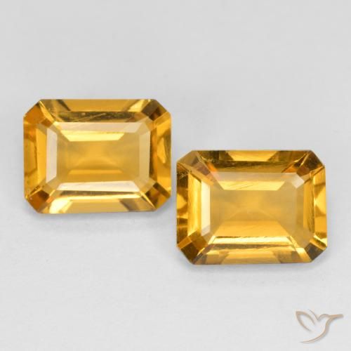 Shop natural 2.67ct オレンジゴールド シトリン gems, 八角形 / エメラルドカット, from ブラジル at GemSelect. In stock, global shipping!