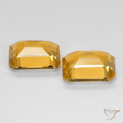 Shop natural 2.67ct オレンジゴールド シトリン gems, 八角形 / エメラルドカット, from ブラジル at GemSelect. In stock, global shipping!