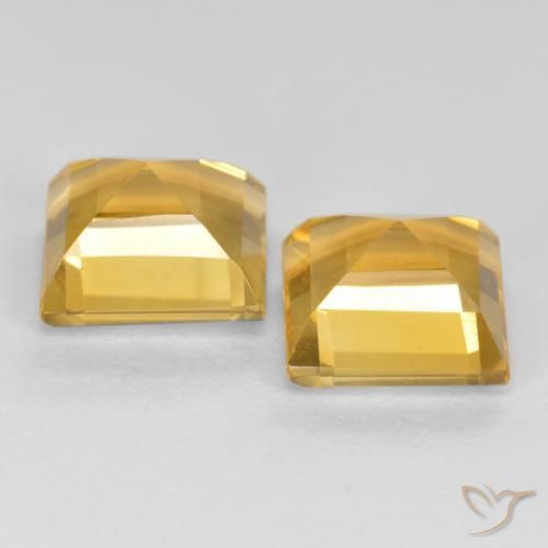 Shop natural 3.21ct 濃いゴールデンオレンジ シトリン gems, 四角形, from ブラジル at GemSelect. In stock, global shipping!