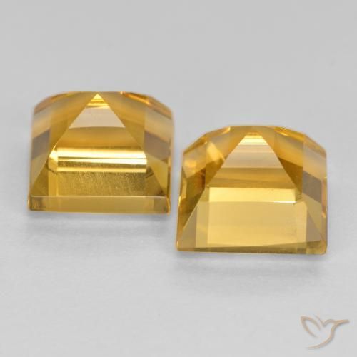 Shop natural 3.65ct ダークゴールデン シトリン gems, 四角形, from ブラジル at GemSelect. In stock, global shipping!