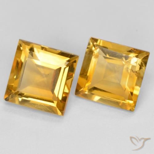 Shop natural 2.85ct 濃いゴールデンオレンジ シトリン gems, 四角形, from ブラジル at GemSelect. In stock, global shipping!