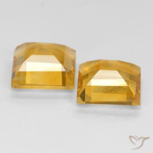 Shop natural 2.85ct 濃いゴールデンオレンジ シトリン gems, 四角形, from ブラジル at GemSelect. In stock, global shipping!