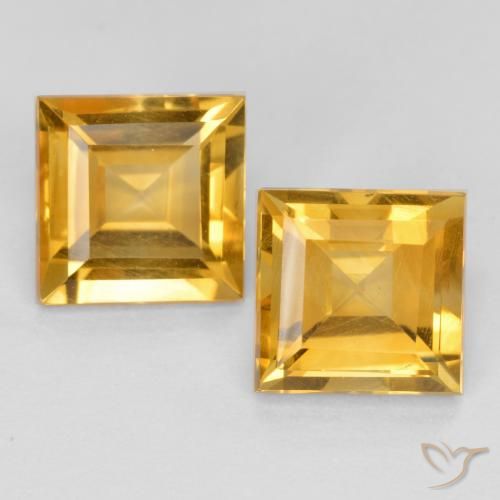 Shop natural 3.28ct ゴールドオレンジ シトリン gems, 四角形, from ブラジル at GemSelect. In stock, global shipping!