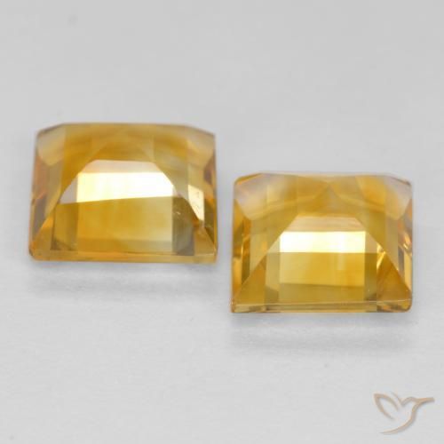 Shop natural 3.11ct 濃いゴールデンオレンジ シトリン gems, 四角形, from ブラジル at GemSelect. In stock, global shipping!