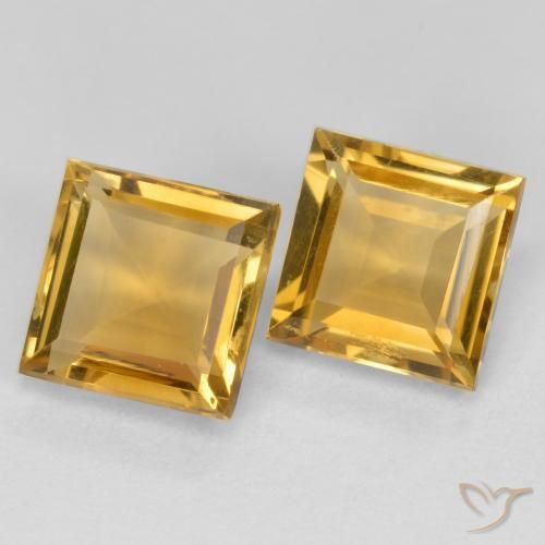 Shop natural 3.16ct 濃いゴールデンオレンジ シトリン gems, 四角形, from ブラジル at GemSelect. In stock, global shipping!