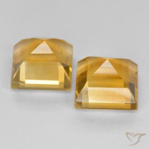Shop natural 3.78ct ゴールドオレンジ シトリン gems, 四角形, from ブラジル at GemSelect. In stock, global shipping!