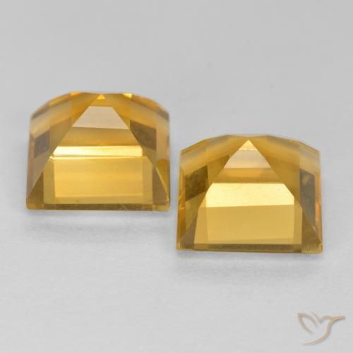 Shop natural 3.35ct 濃いゴールデンオレンジ シトリン gems, 四角形, from ブラジル at GemSelect. In stock, global shipping!