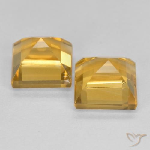 Shop natural 3.79ct ミディアムダークゴールデン シトリン gems, 四角形, from ブラジル at GemSelect. In stock, global shipping!
