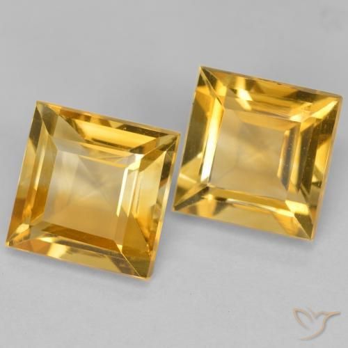 Shop natural 3.12ct 濃いゴールド シトリン gems, 四角形, from ブラジル at GemSelect. In stock, global shipping!