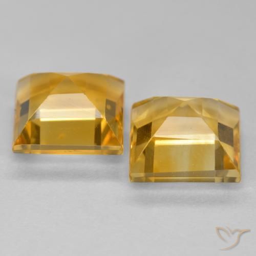 Shop natural 3.12ct 濃いゴールド シトリン gems, 四角形, from ブラジル at GemSelect. In stock, global shipping!