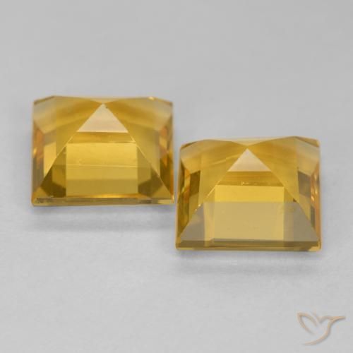 Shop natural 3.02ct 濃いゴールド シトリン gems, 四角形, from ブラジル at GemSelect. In stock, global shipping!