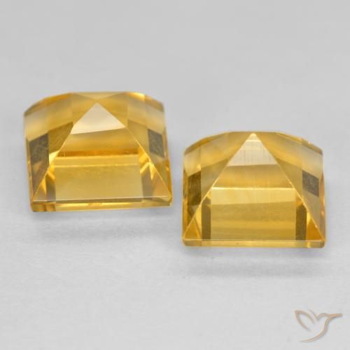 Shop natural 3.59ct ゴールド シトリン gems, 四角形, from ブラジル at GemSelect. In stock, global shipping!