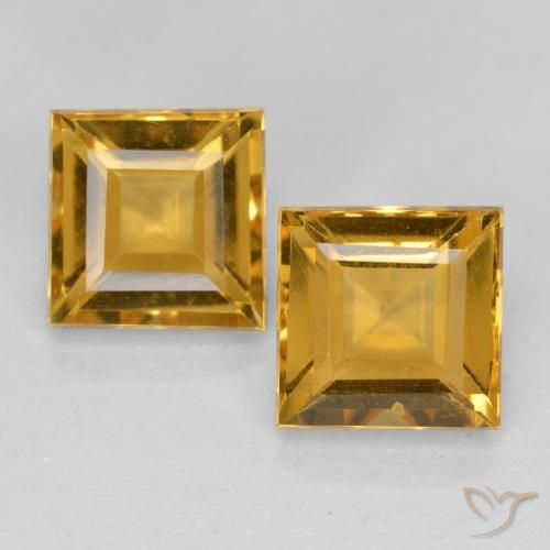 Shop natural 3.16ct 濃いゴールデンオレンジ シトリン gems, 四角形, from ブラジル at GemSelect. In stock, global shipping!