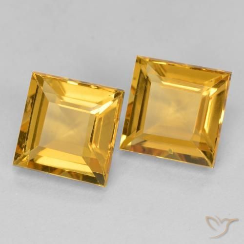 Shop natural 3.16ct 濃いゴールデンオレンジ シトリン gems, 四角形, from ブラジル at GemSelect. In stock, global shipping!