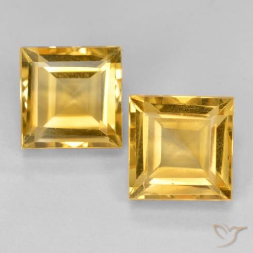 Shop natural 3.65ct ゴールド シトリン gems, 四角形, from ブラジル at GemSelect. In stock, global shipping!