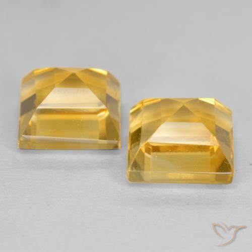 Shop natural 3.65ct ゴールド シトリン gems, 四角形, from ブラジル at GemSelect. In stock, global shipping!