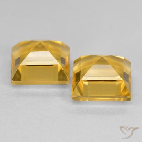 Shop natural 3.41ct ゴールド シトリン gems, 四角形, from ブラジル at GemSelect. In stock, global shipping!