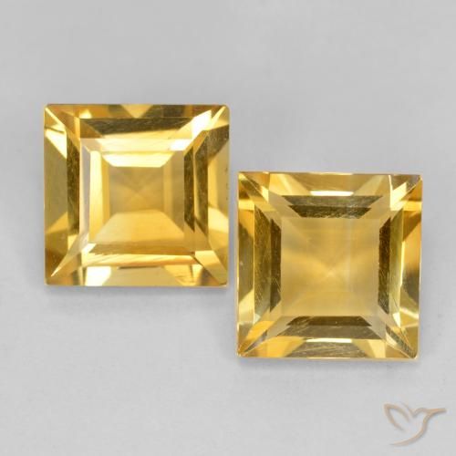 Shop natural 2.87ct ミディアムゴールデン シトリン gems, 四角形, from ブラジル at GemSelect. In stock, global shipping!