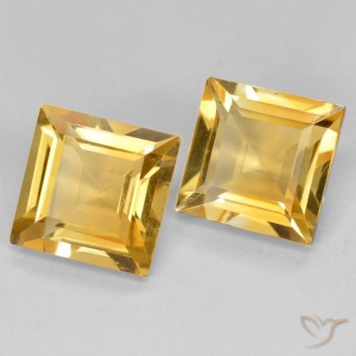 Shop natural 2.87ct ミディアムゴールデン シトリン gems, 四角形, from ブラジル at GemSelect. In stock, global shipping!