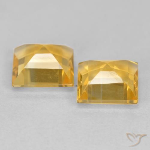 Shop natural 2.87ct ミディアムゴールデン シトリン gems, 四角形, from ブラジル at GemSelect. In stock, global shipping!