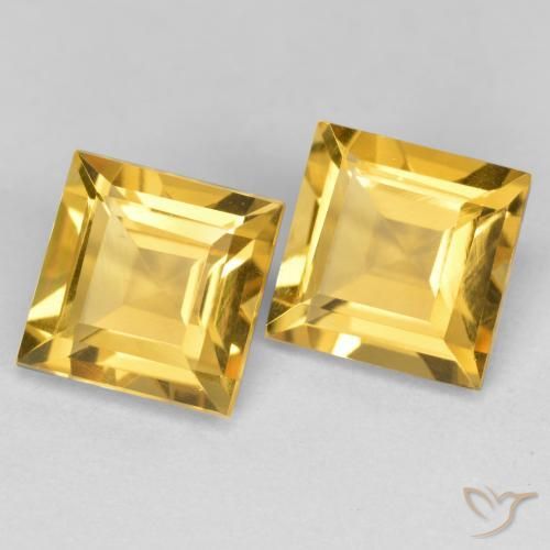 Shop natural 2.99ct ゴールドオレンジ シトリン gems, 四角形, from ブラジル at GemSelect. In stock, global shipping!