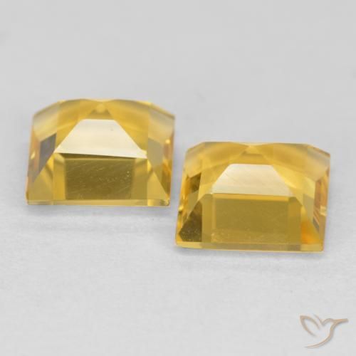 Shop natural 2.99ct ゴールドオレンジ シトリン gems, 四角形, from ブラジル at GemSelect. In stock, global shipping!