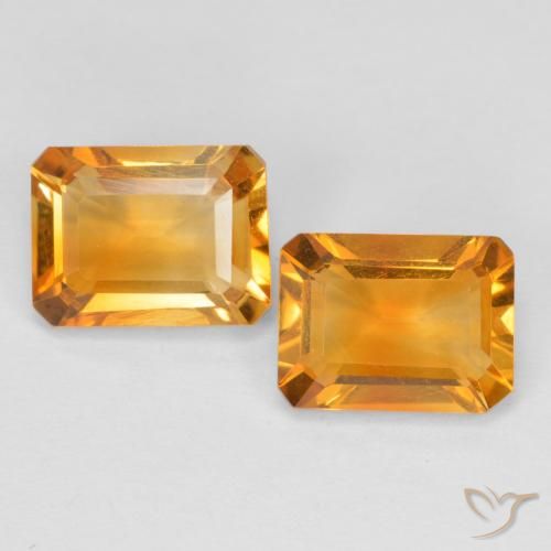 Shop natural 2.88ct ゴールド シトリン gems, 八角形 / エメラルドカット, from ブラジル at GemSelect. In stock, global shipping!
